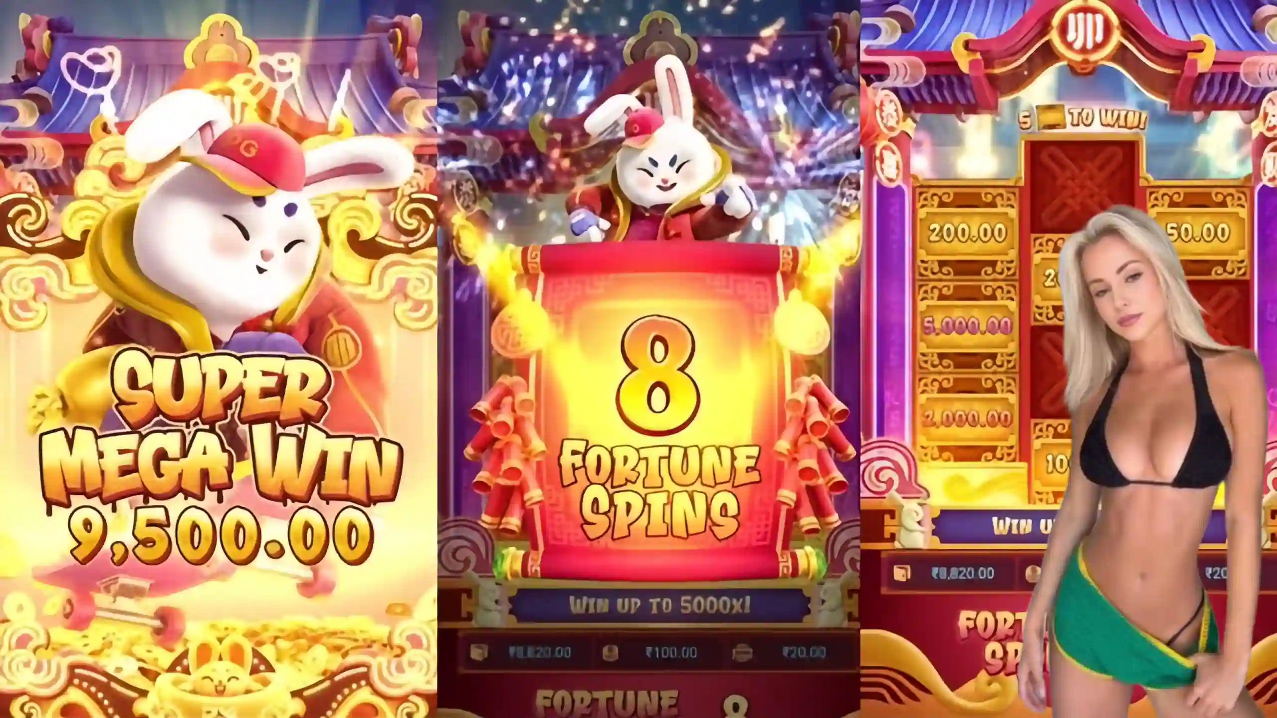 Wild Expansivo Fortune Rabbit dj5 - Coelho Dourado que Expande